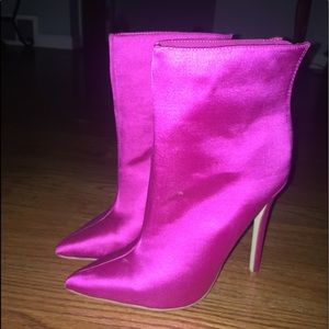 Never been worn, women’s heeled boot.